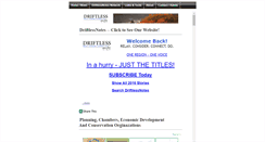 Desktop Screenshot of driftlessnotes.com